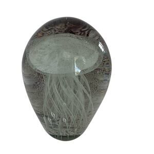 Art Glass Jellyfish Sculpture